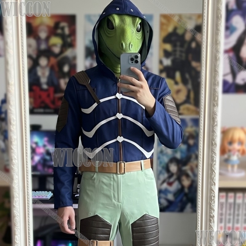 Anime Cosplay Events 2026 - Dorohedoro Caiman Kaiman Cosplay Costumes Manga