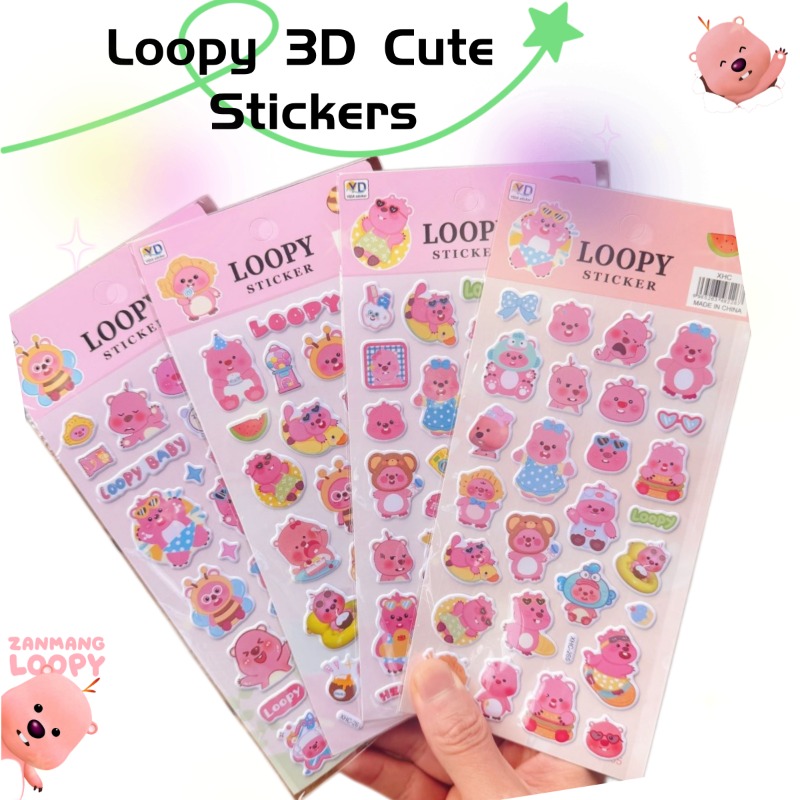 Anime Cosplay Cute - New Pororo Anime Cute Loopy 3D