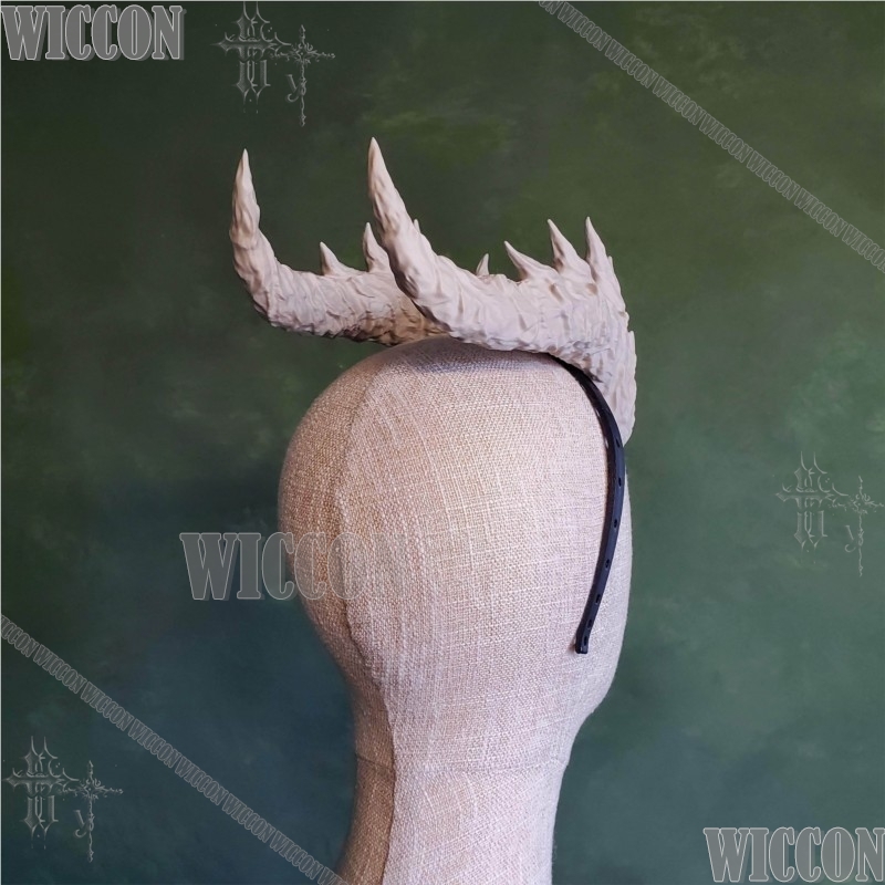Anime Cosplay Festival - Dragon Horns Cosplay Headband Spiky Demon