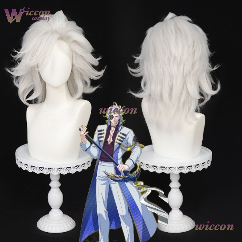 CosrR Anime Record Of Ragnarok - Cosplay Anime White Hair recension och pris