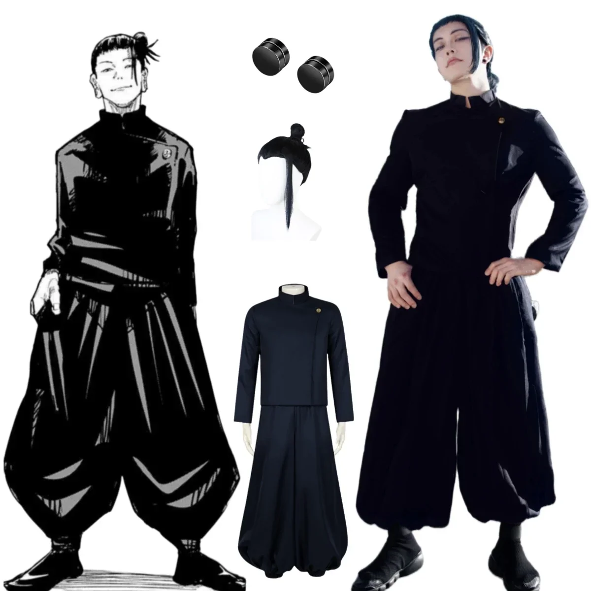 Jujutsu Kaisen Geto Suguru Cos - Anime Cosplay Jujutsu Kaisen recension och pris