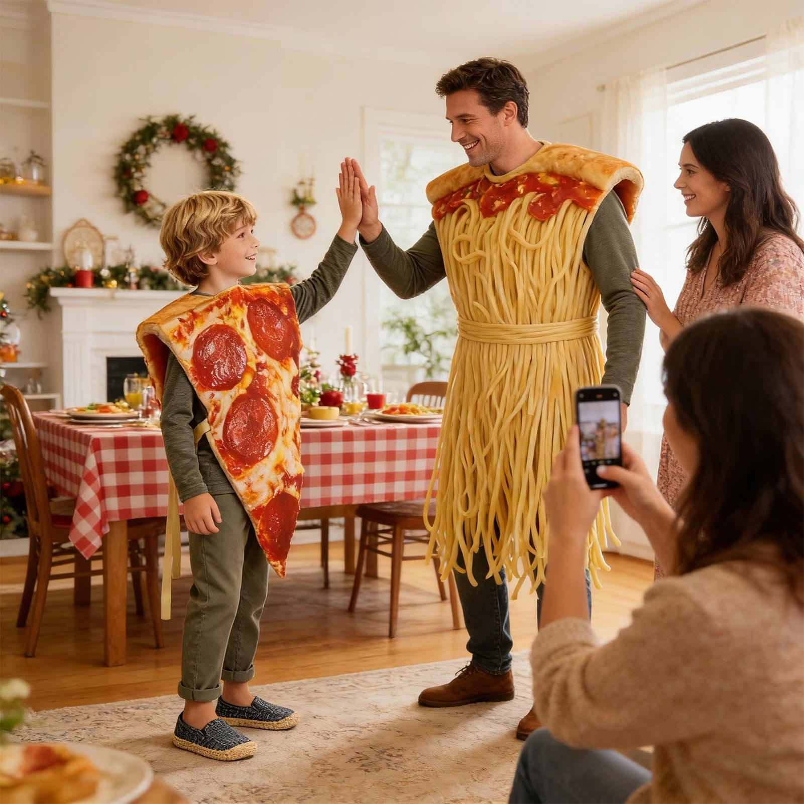 Pizza Halloween Costume Realis - Anime Cosplay For Couples recension och pris