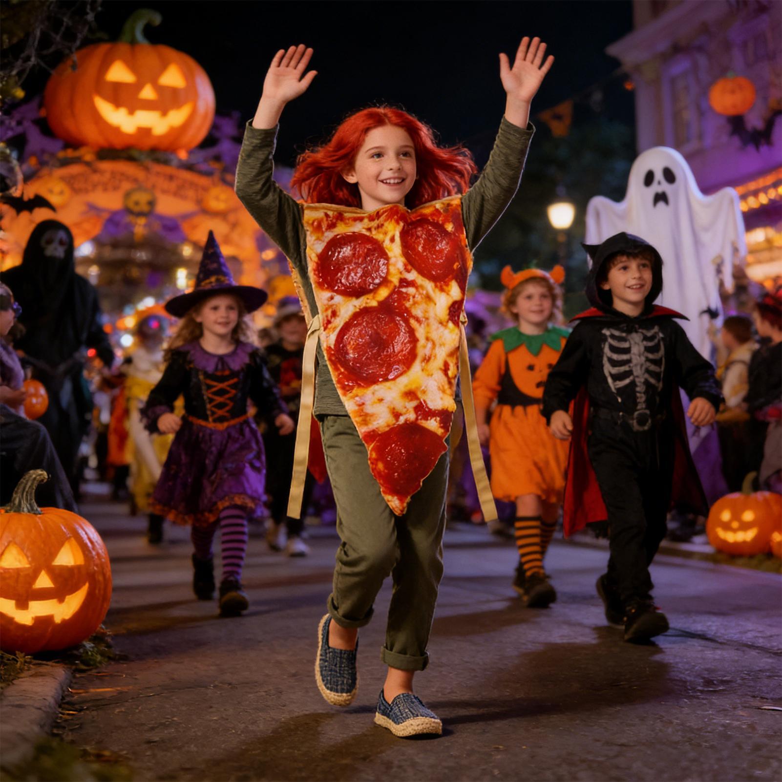 Pizza Halloween Costume Realis - Anime Cosplay For Couples recension och pris