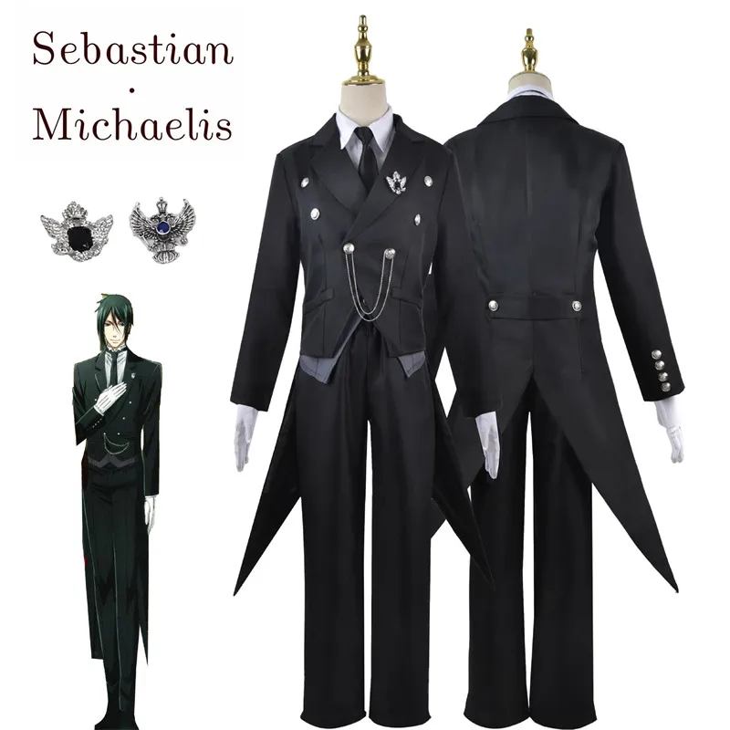 Black Butler Sebastian Michael - Anime Cosplay Japanese recension och pris