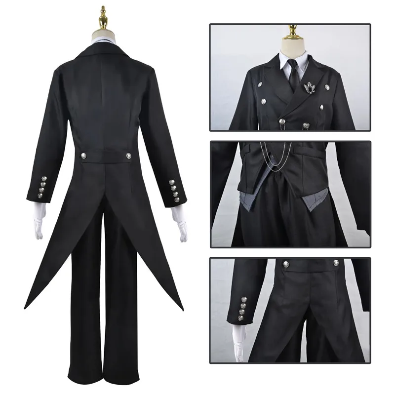 Black Butler Sebastian Michael - Anime Cosplay Japanese recension och pris