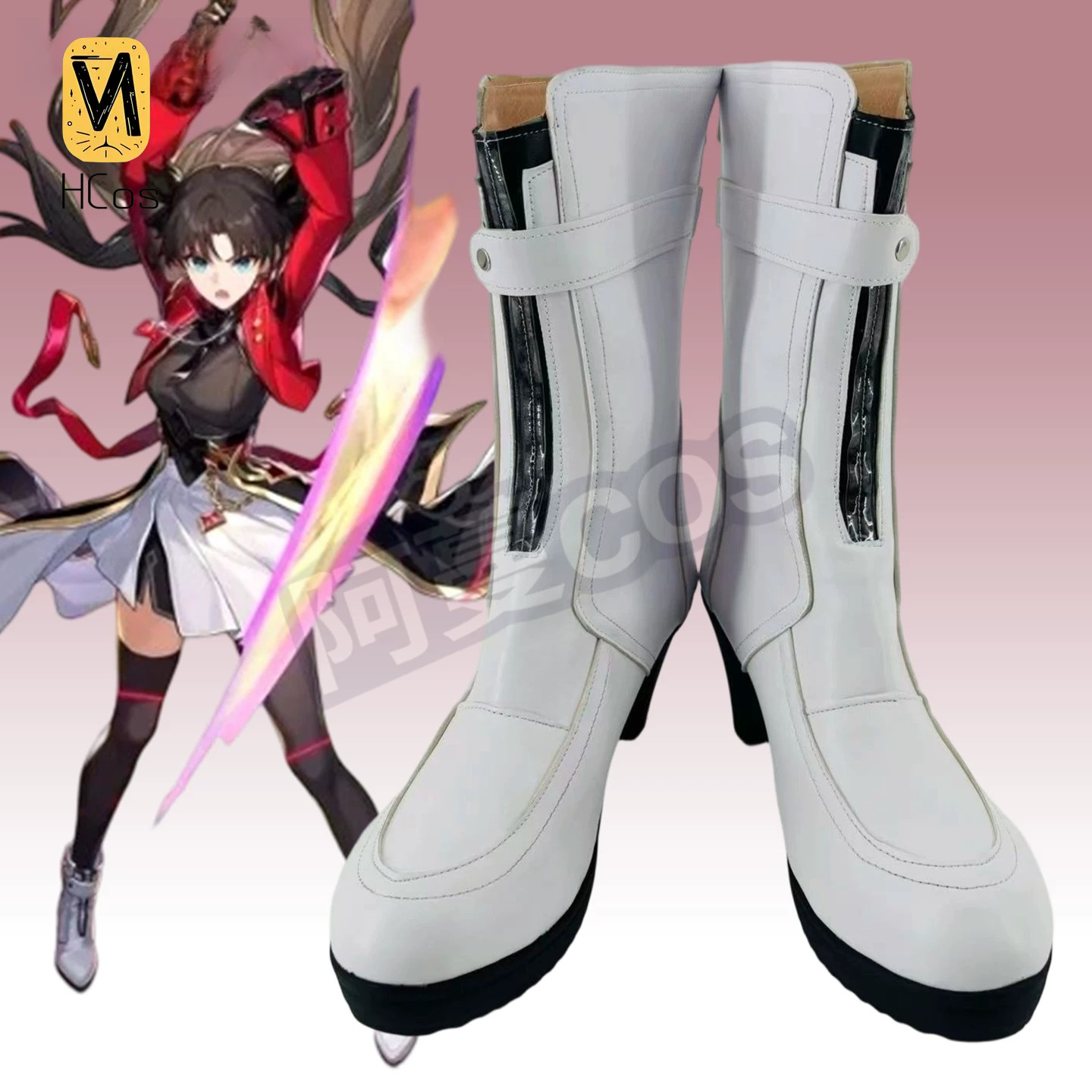 Honkai: Star Rail x Fate Colla - Cosplay Anime Shoes recension och pris