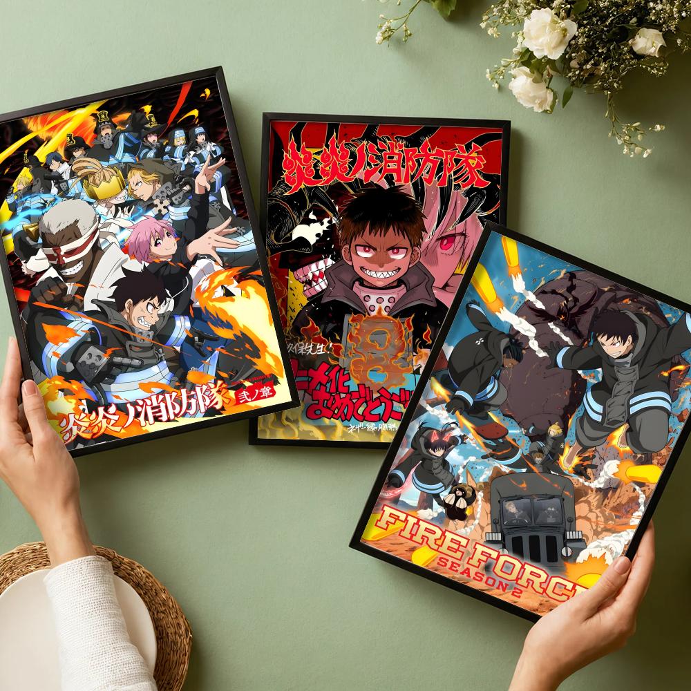 Anime F-Fire Force Poster Deco - Black Clover Grimoire recension och pris