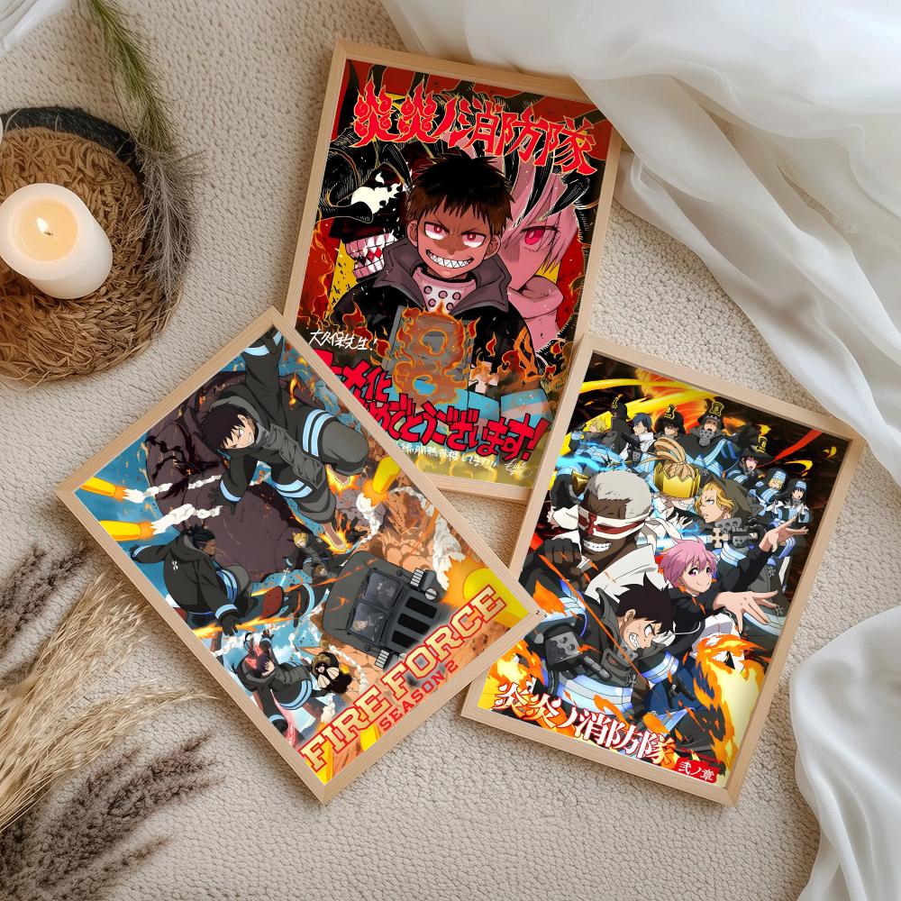 Anime F-Fire Force Poster Deco - Black Clover Grimoire recension och pris