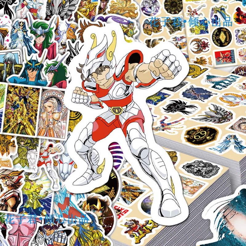 101Pcs Saint Seiya Anime Stick - Anime Cosplay Diy recension och pris