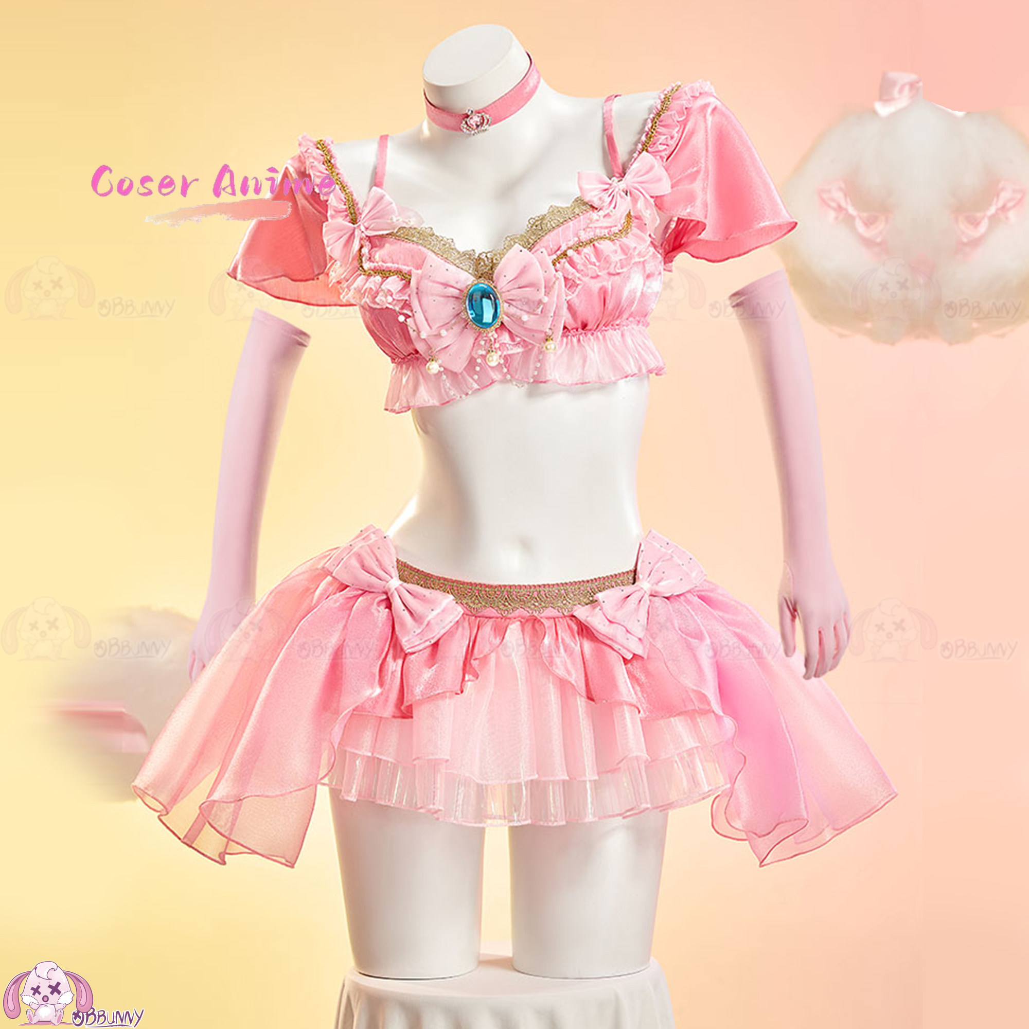Sweet Peach Idol Mini Skirt Se - Anime Cosplay Festival recension och pris