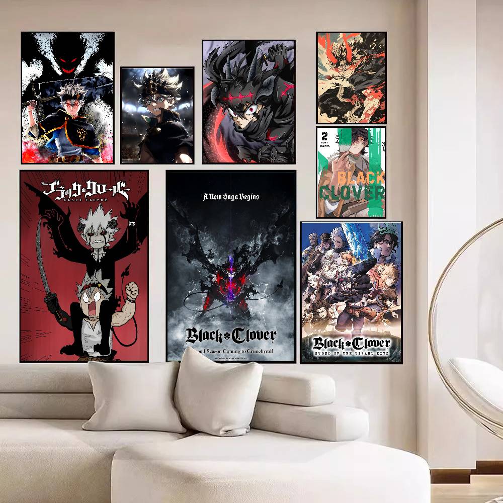 Anime Black Clover Poster Post - Black Clover Grimoire recension och pris