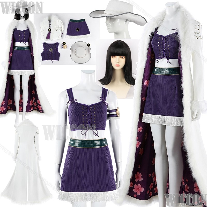 Nico Anime Movie Robin cosplay - Cosplay Anime White Hair recension och pris
