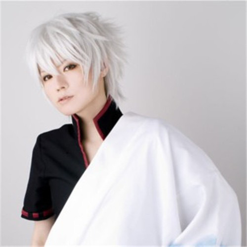 Anime Cosplay Wig White Simula - Cosplay Anime White Hair recension och pris