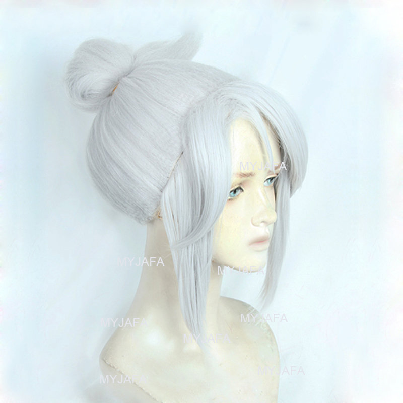 High Quality Jett Cosplay Wig  - Cosplay Anime White Hair recension och pris