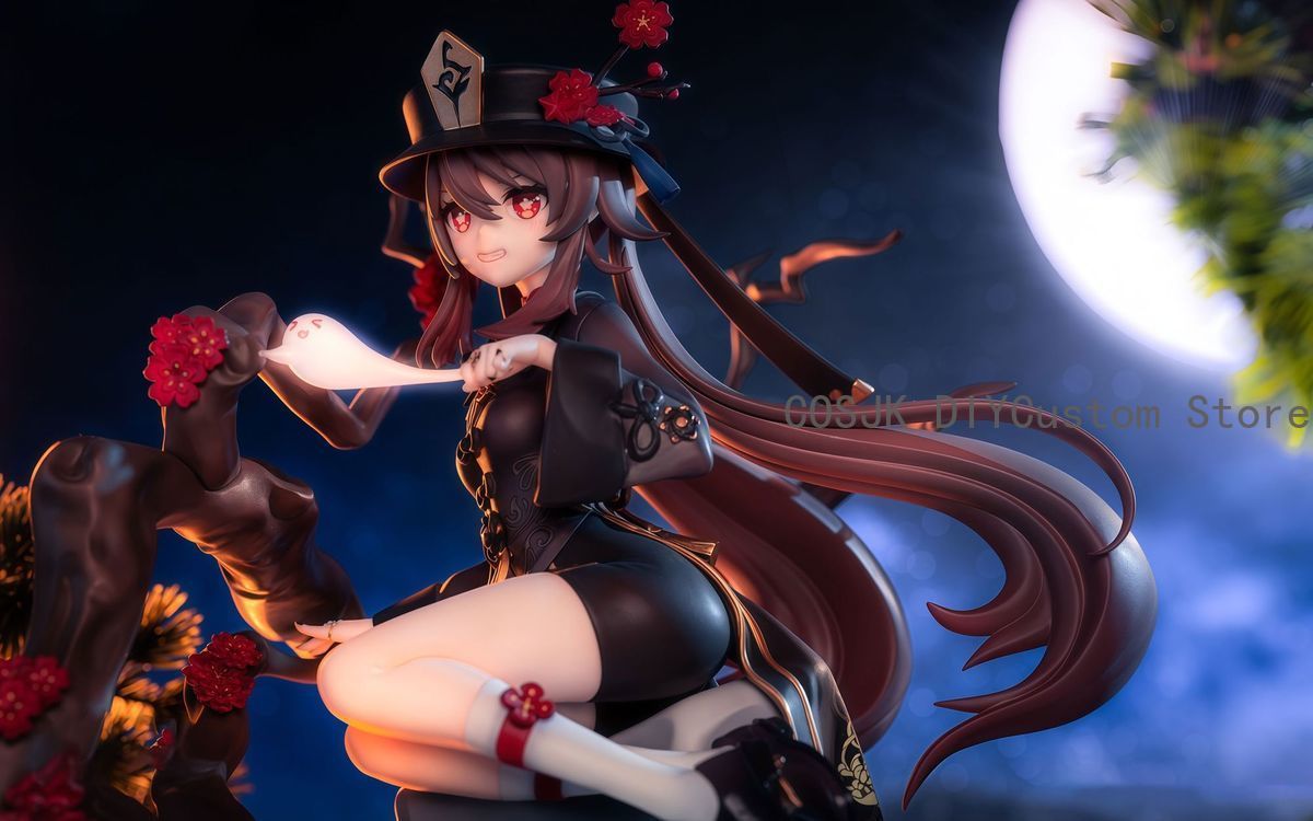Game Genshin Impact Hu Tao Cut - Anime Cosplay Cute recension och pris