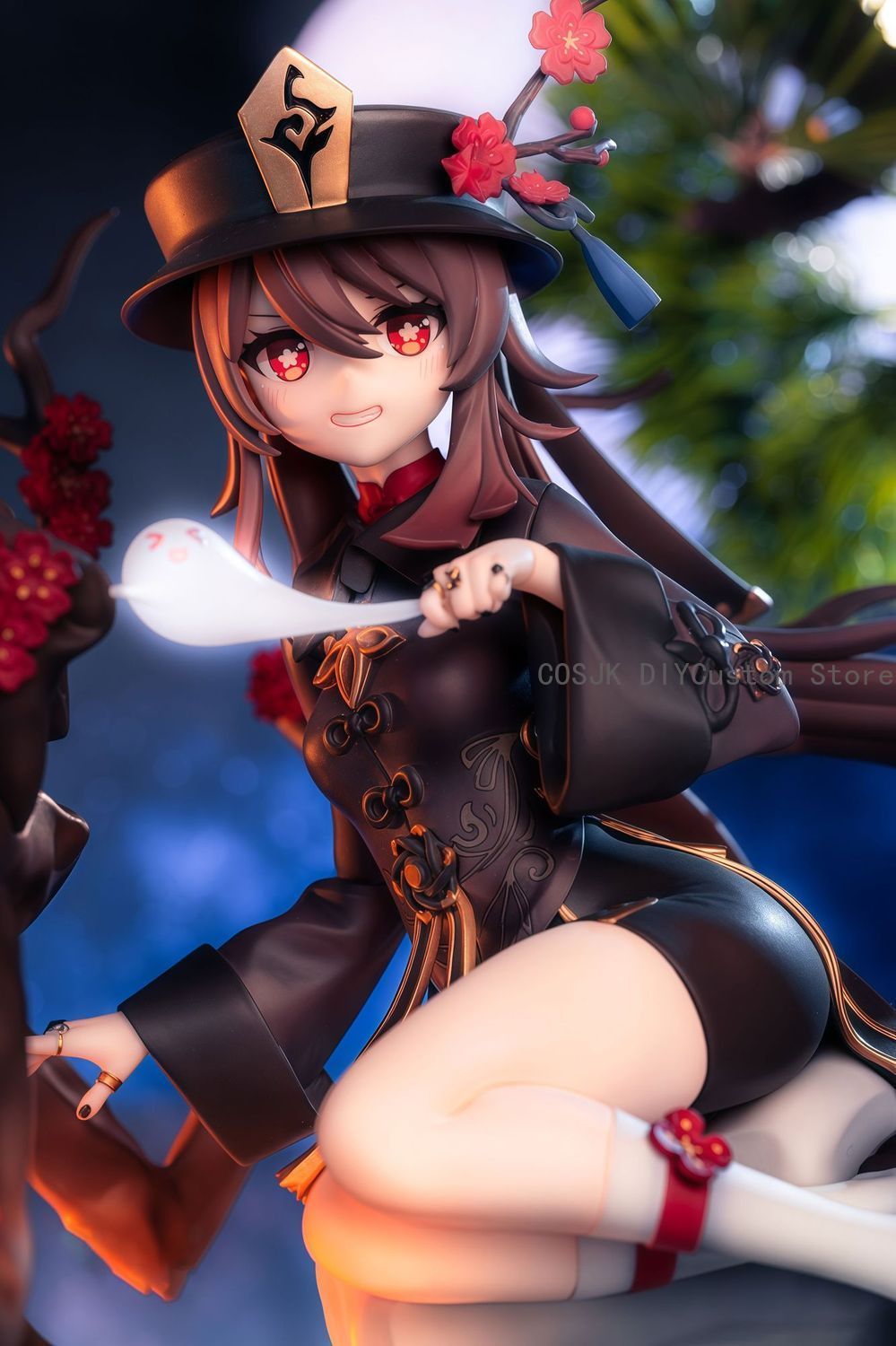 Game Genshin Impact Hu Tao Cut - Anime Cosplay Cute recension och pris