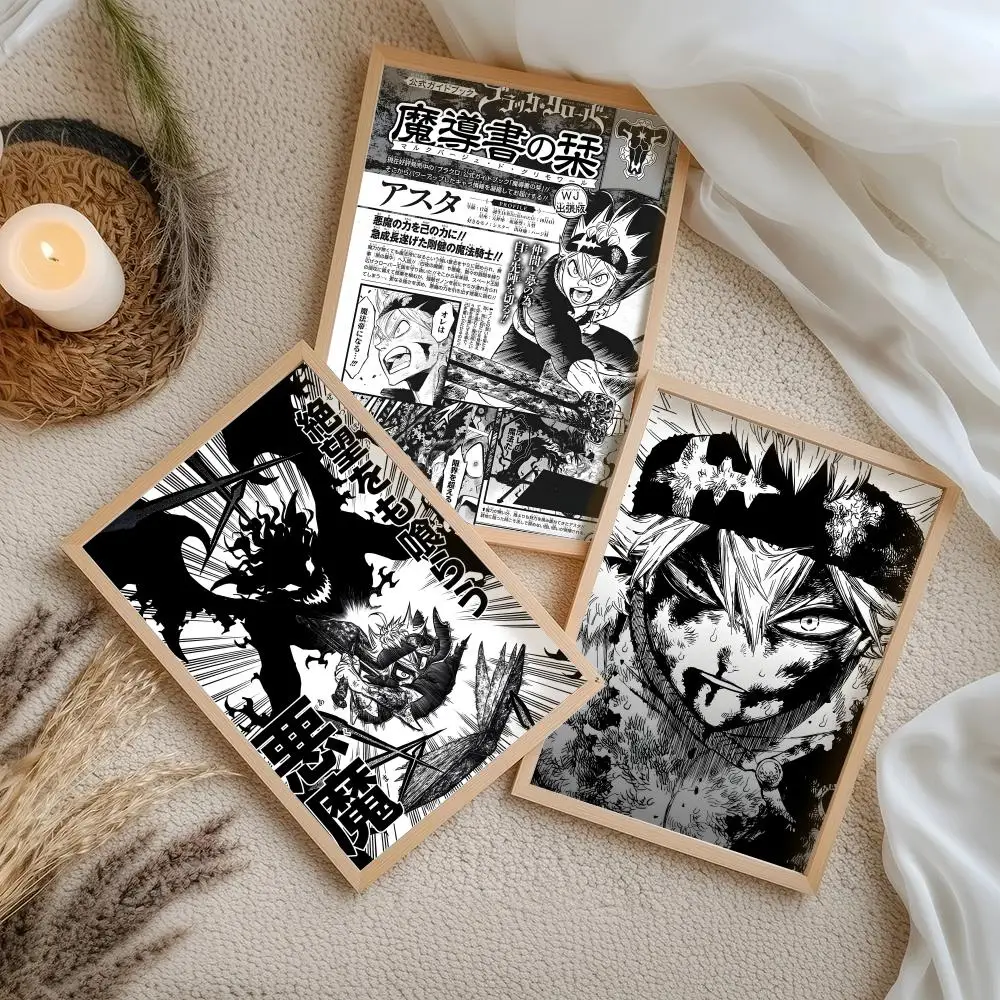 Anime B-Black Clover Poster De - Black Clover Grimoire recension och pris