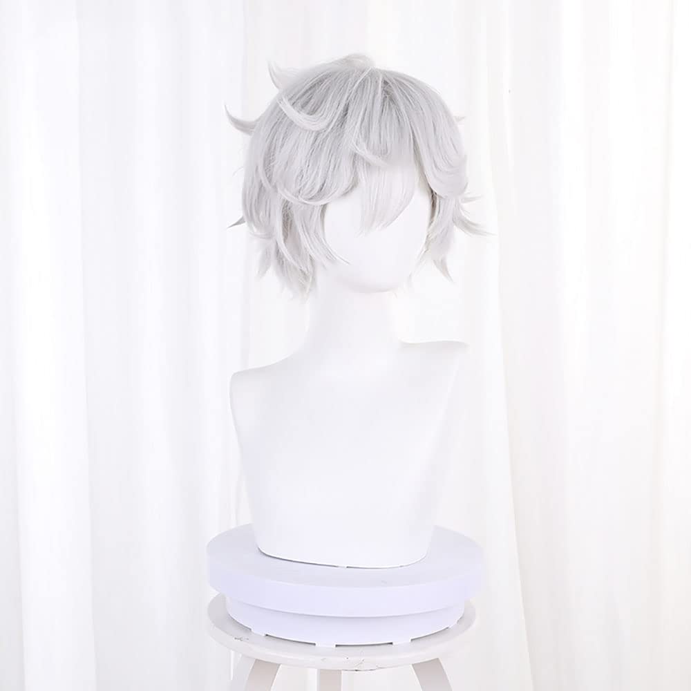 Gabimaru Wig Cosplay Anime Jig - Cosplay Anime White Hair recension och pris
