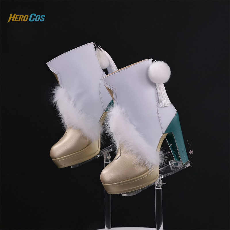 Genshin Impact Zibai Cosplay S - Cosplay Anime Shoes recension och pris