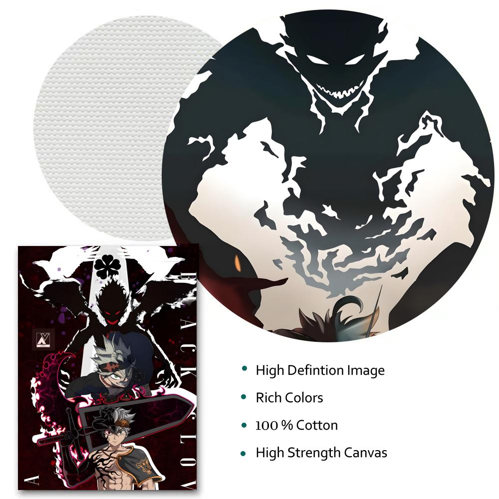 Poster HD Anime Hot Theme Sing - Black Clover Grimoire recension och pris