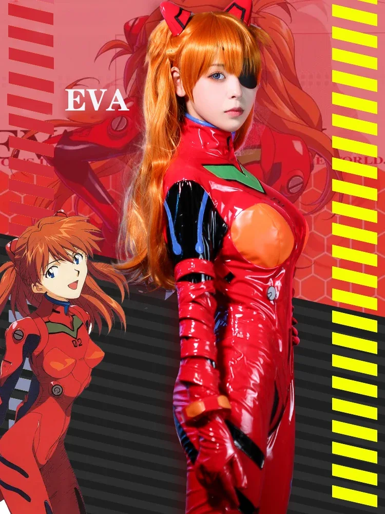 New Eva Shikinami Asuka Langle - Anime Cosplay Japanese recension och pris
