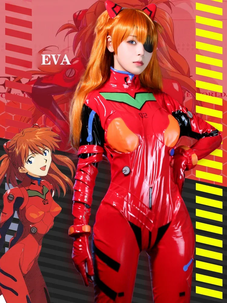 New Eva Shikinami Asuka Langle - Anime Cosplay Japanese recension och pris