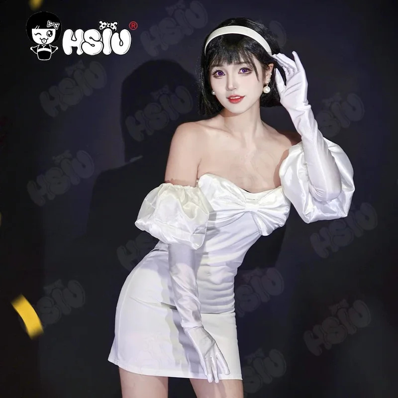 Anime alien stage Costume Whit - Cosplay Anime White Hair recension och pris