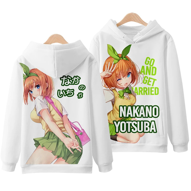 vivi 2025 3D Hoodies The Quint - Quintuplets Anime Cosplay recension och pris