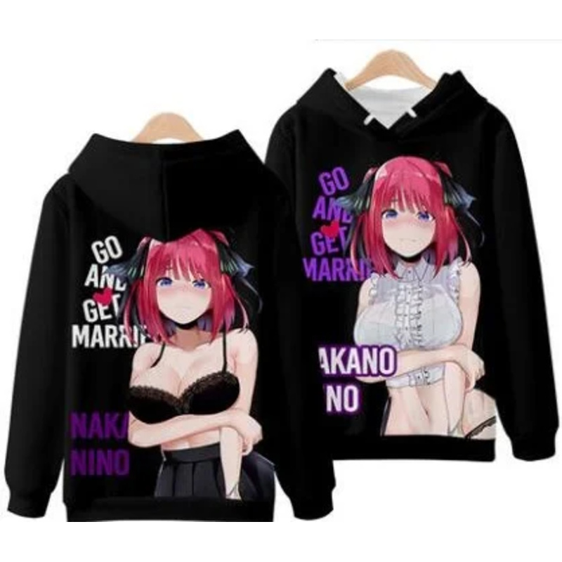 vivi 2025 3D Hoodies The Quint - Quintuplets Anime Cosplay recension och pris