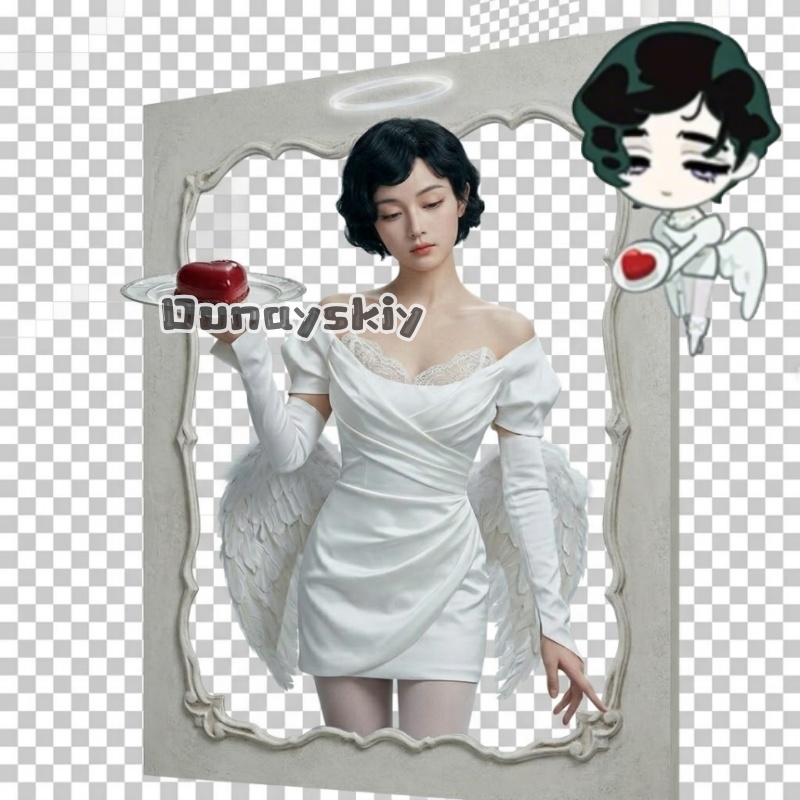Sua New Clothes Diagram Cospla - Cosplay Anime White Hair recension och pris