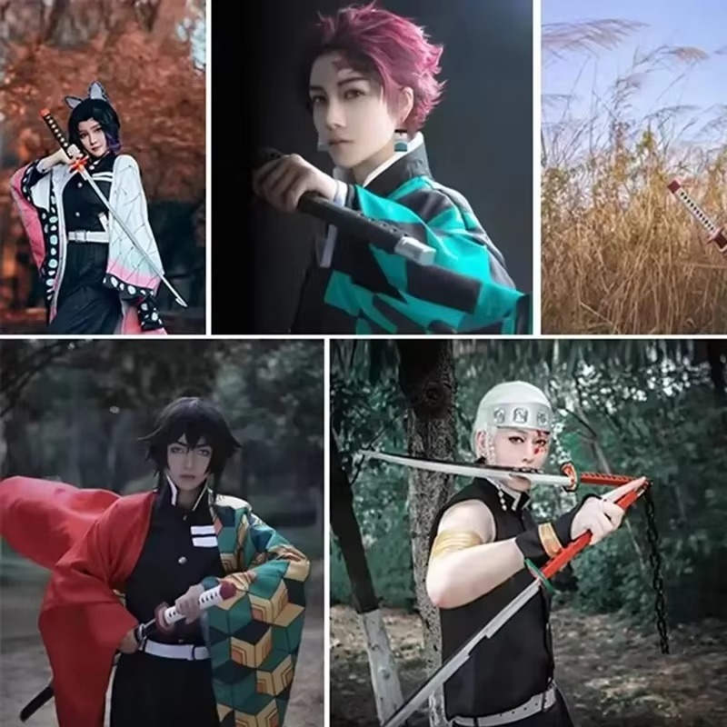 41in/104cm Demon Slayer Katana - Black Clover Grimoire recension och pris