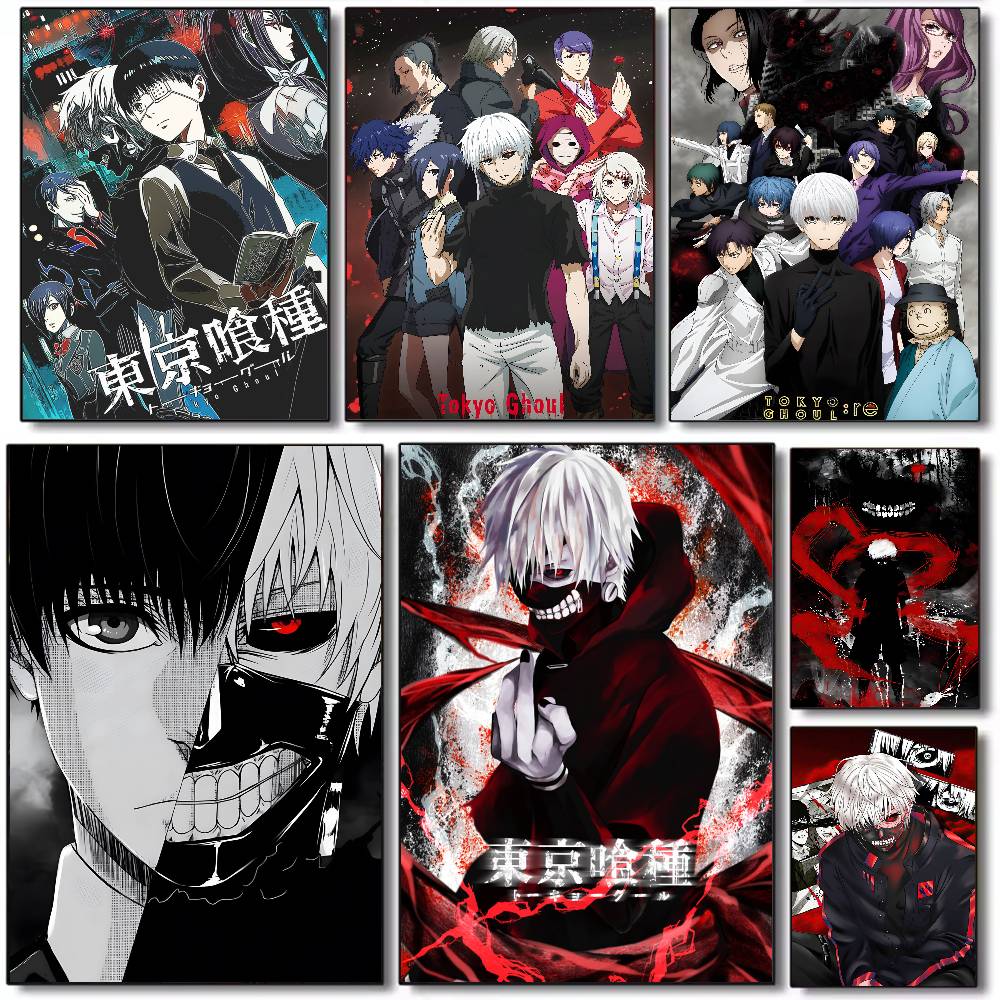 Japan T-Tokyo Ghoul ANIME Post - Black Clover Grimoire recension och pris