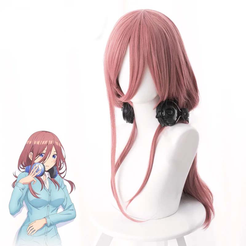 Dark Pink 50cm Heat Resistant  - Quintuplets Anime Cosplay recension och pris