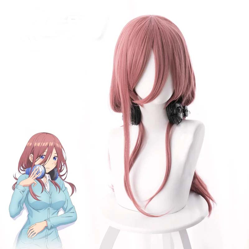 Dark Pink 50cm Heat Resistant  - Quintuplets Anime Cosplay recension och pris